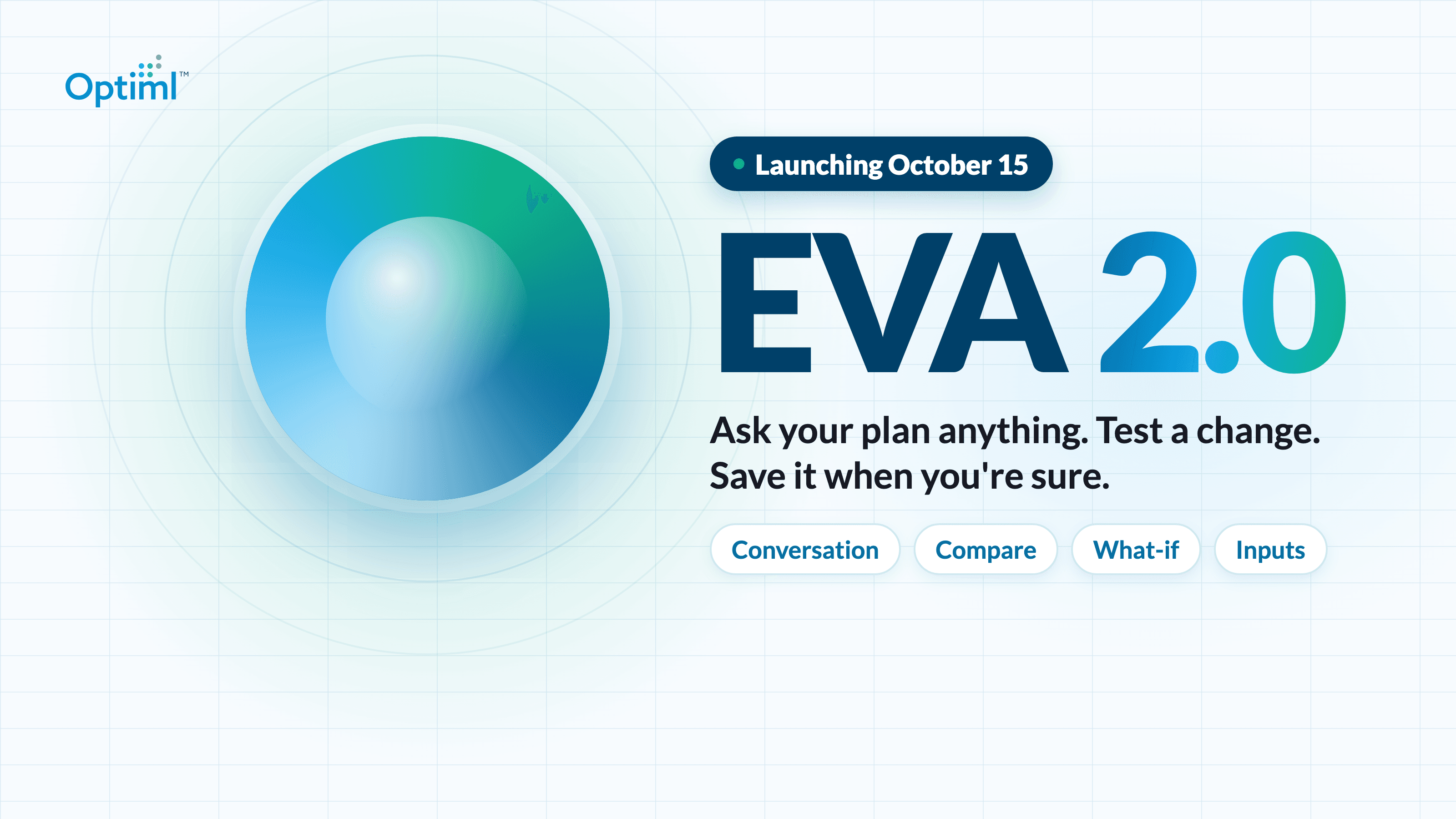 Voici EVA 2.0 : posez une question à votre plan de retraite, testez un changement et enregistrez-le en quelques minutes